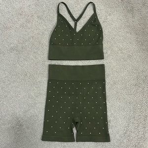 Loft Biker Short & Cropped Tank Set